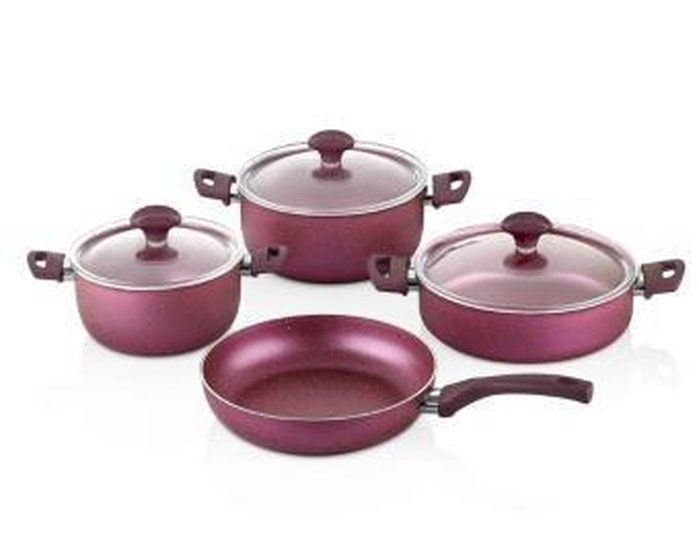 Fred Series 7-Piece Set Purple Rose